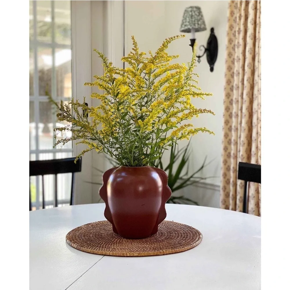Studio McGee Ceramic Wavy Vase